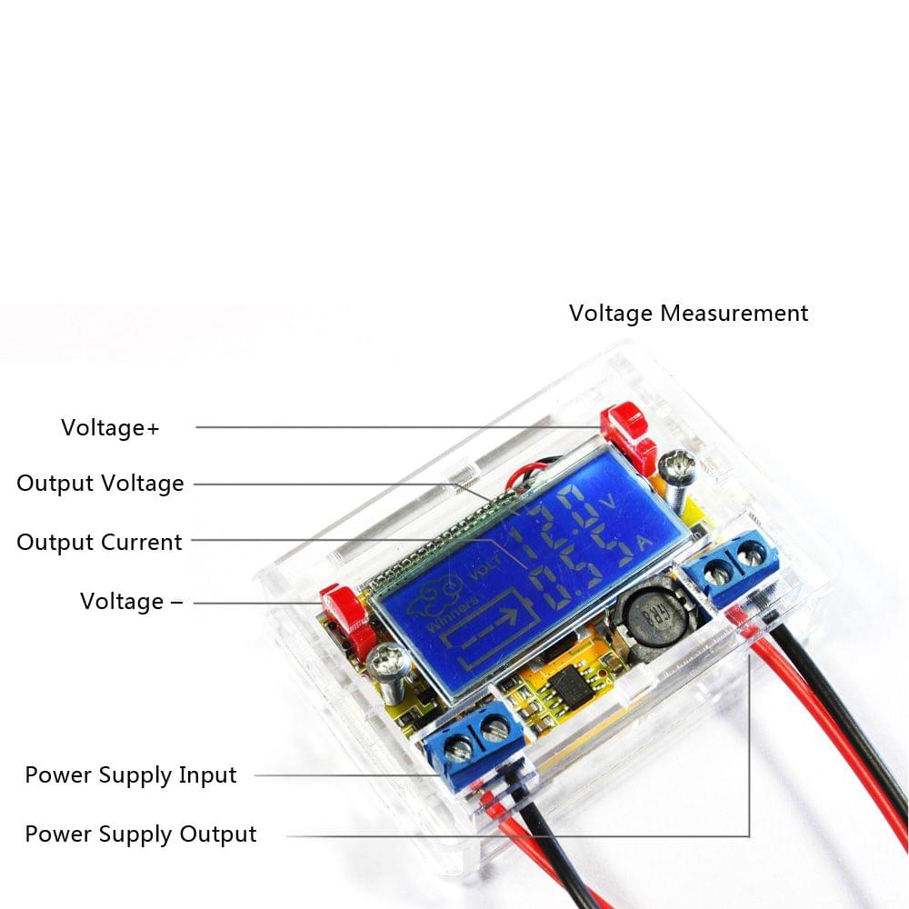 DC-DC Adjustable Power Step-down Charge Module DIY Kit LED