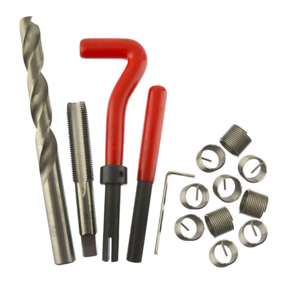 15Pcs M12 x 1.5 Thread Repair Kit Helicoil Compatible 12mm - 15Pcs M12 x 1.5
