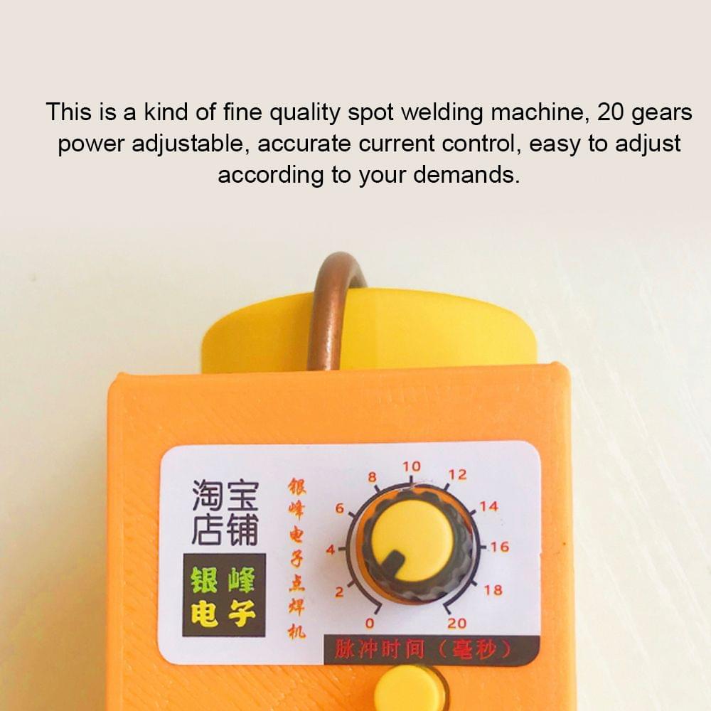 USB Rechargeable Lithium Battery Spot Welding Machine Dual - 7A