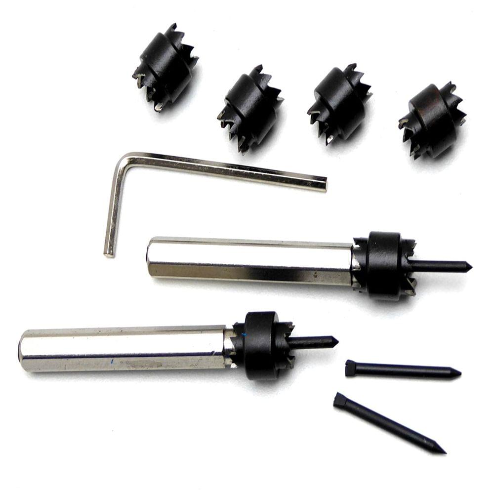 9Pcs Spot Welding Cutter Master Set Interchangeable Cutters - 1 set