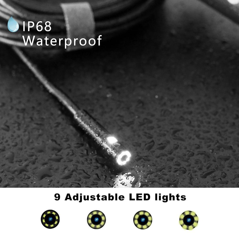 Wirelessly Fidelity Connected Industrial Endoscopy Borescope - 10m