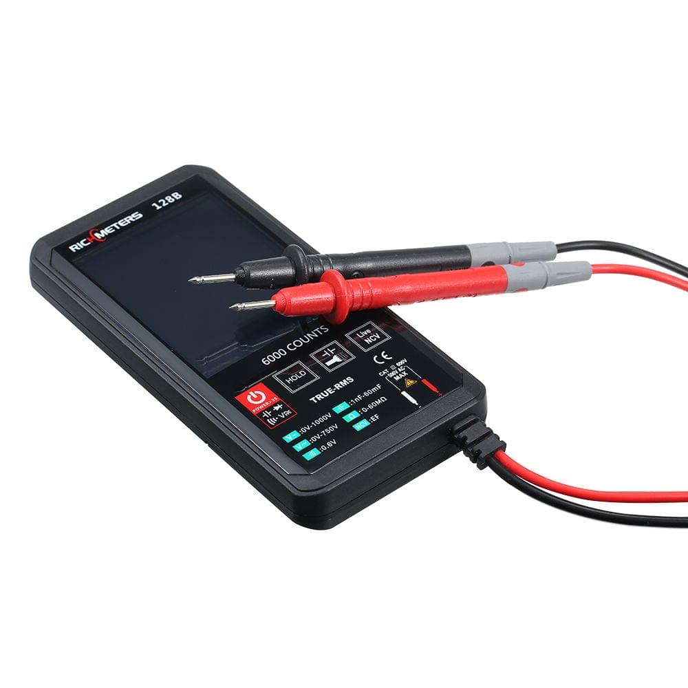 Richmeters Digital Multimeter 6000 Counts True-RMS Auto - 128B