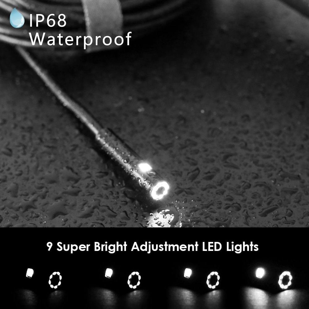 Wirelessly Fidelity Connected Industrial Endoscopy Borescope - 1m