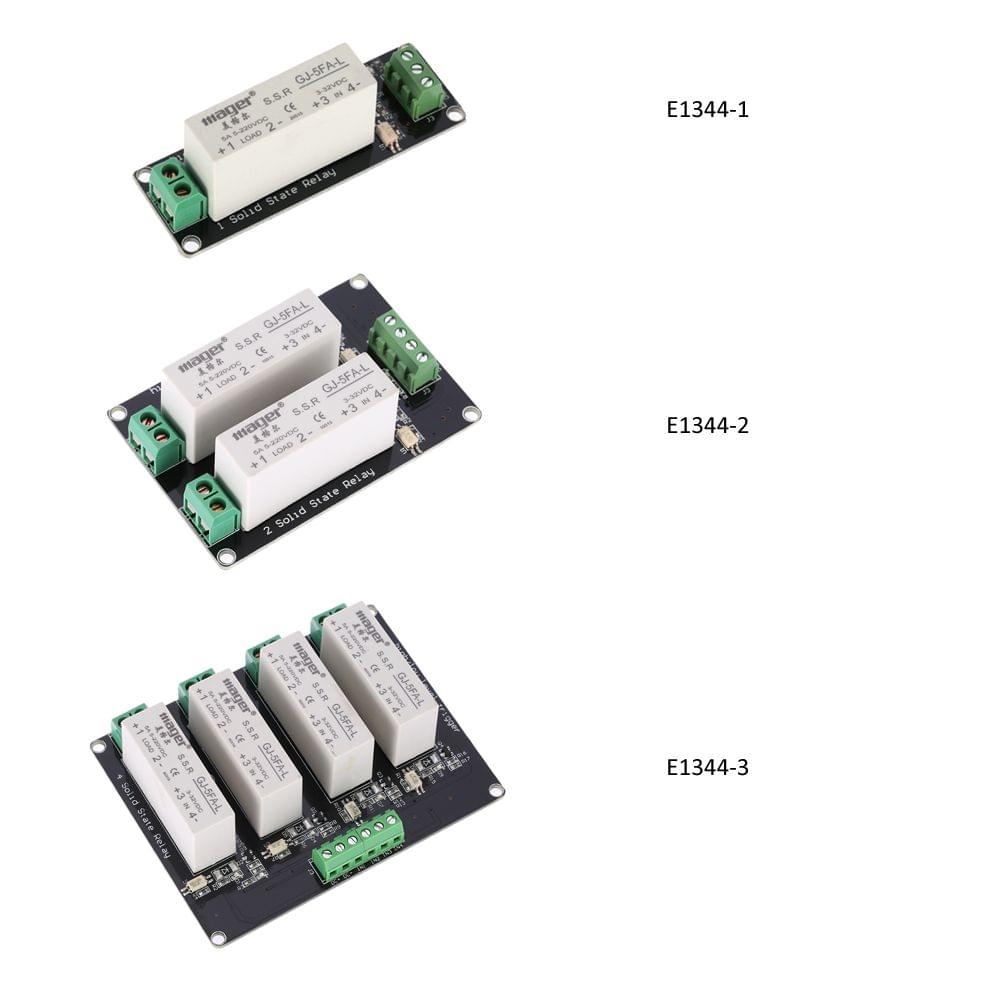2-channel High Level Trigger 3-32V 5A Solid State Relay - 2