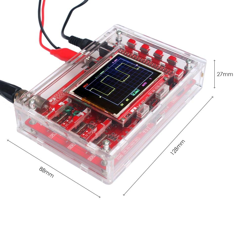 Acrylic DIY Case Cover Shell for DSO138 Oscilloscope