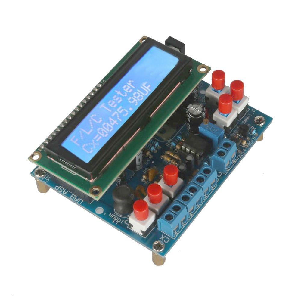 LCD Digital Secohmmeter Capacitance Meter DIY Kit Frequency