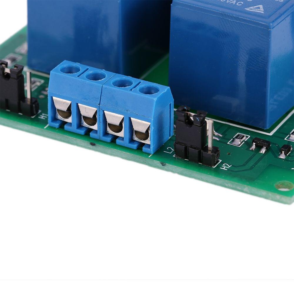 2-Channel DC 5V 30A Relay Board Module Optocoupler Isolation