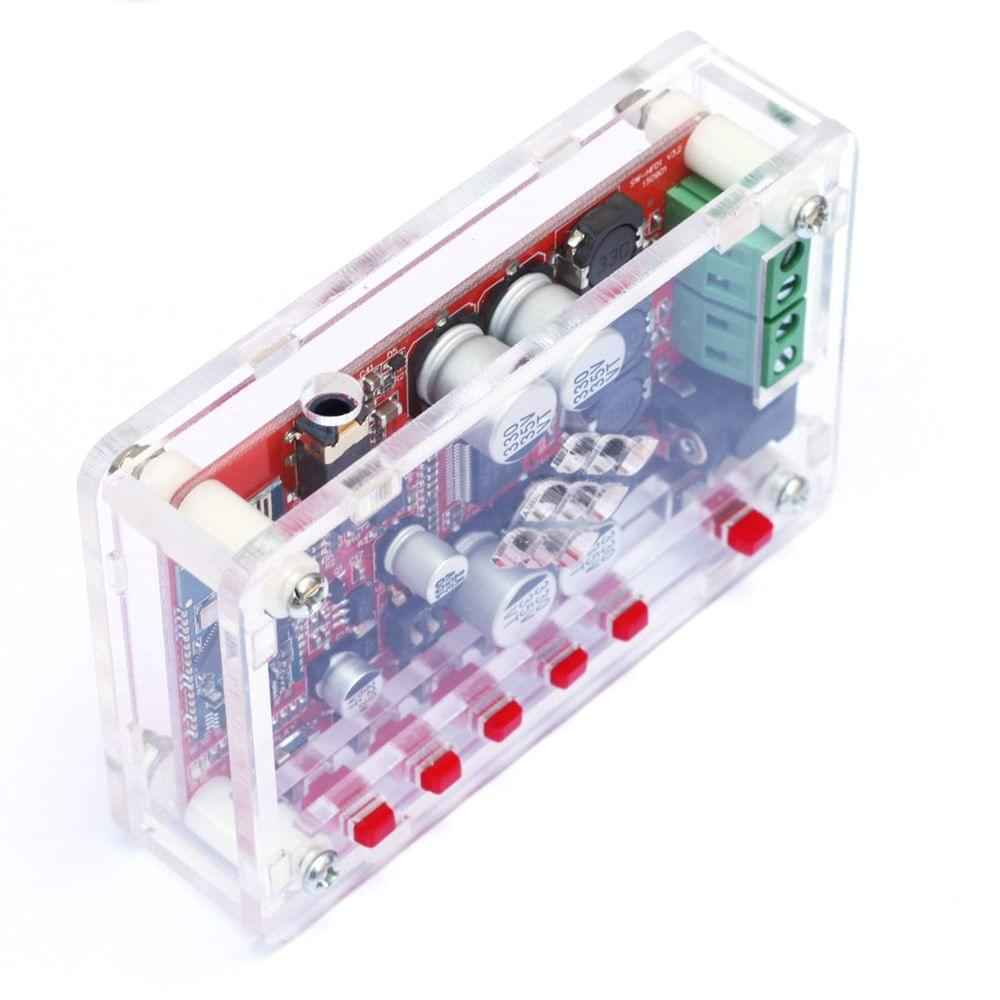 Acrylic DIY Case Cover Shell with Board TDA7492P 2*25W Wireless BT
