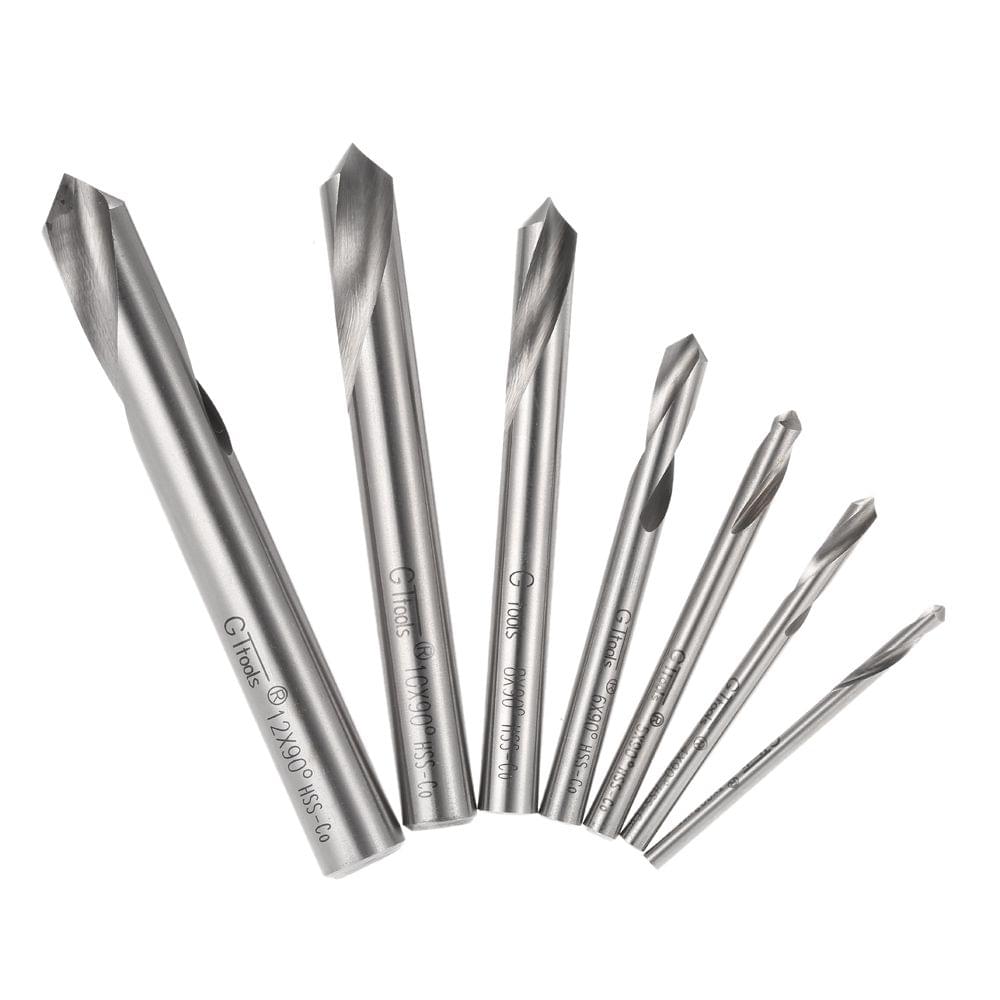 7pcs M42 HSS High Speed Steel Cobalt Spotting Drill Bits Set