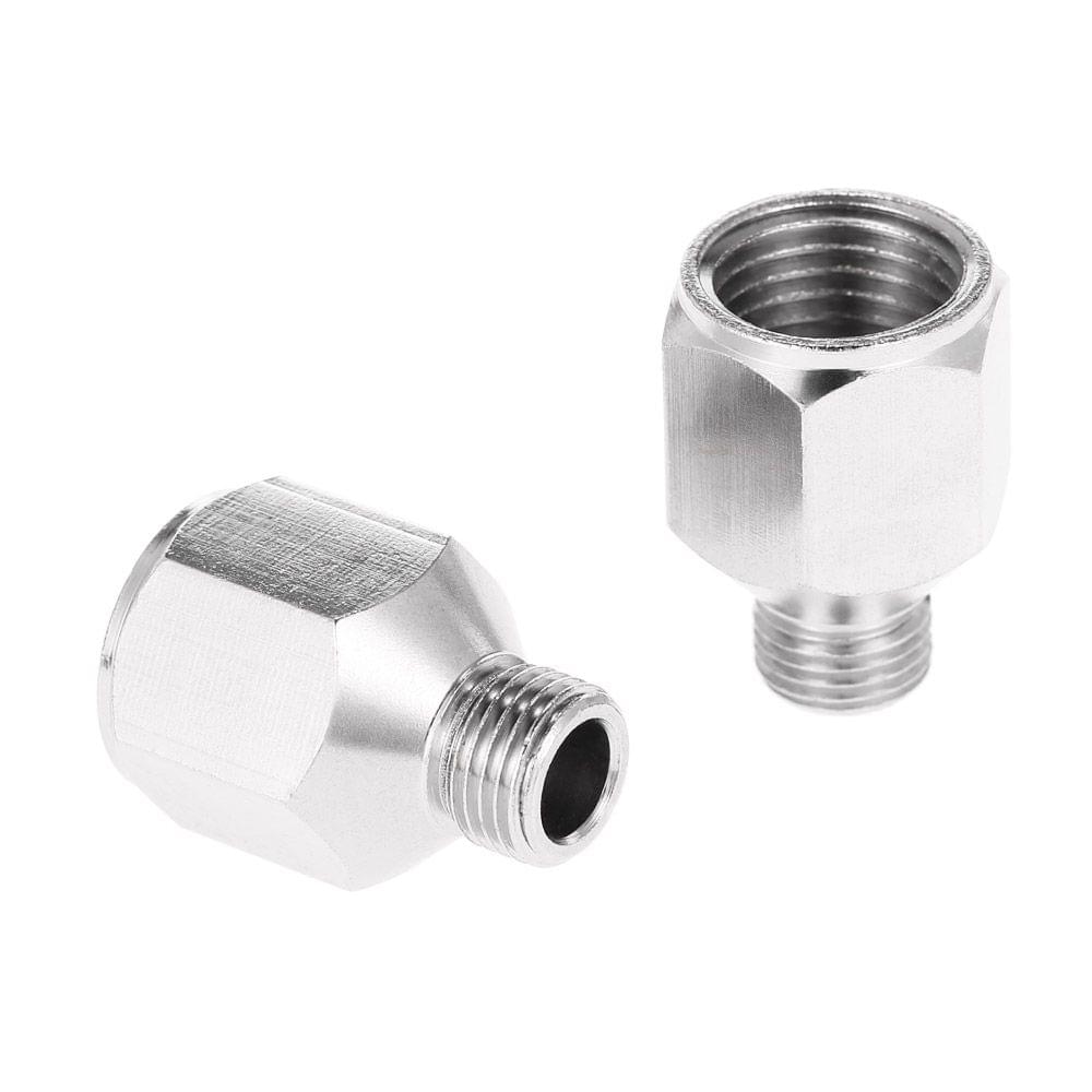 Professional 2pcs Airbrush Air Hose Adaptor G1/8" BSP Male &
