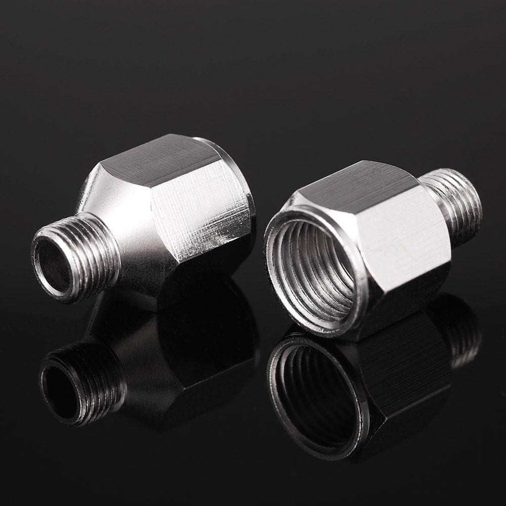 Professional 2pcs Airbrush Air Hose Adaptor G1/8" BSP Male &