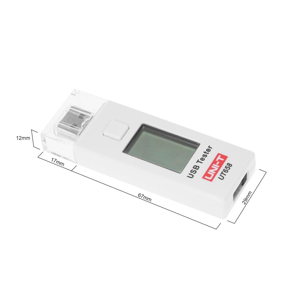 UNI-T UT658 Digital LCD USB Voltage Current Meter U Disk