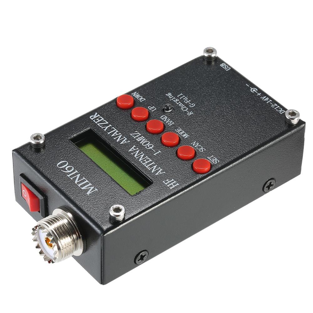 Mini60 Antenna Analyzer Meter 1-60MHz SARK100 AD9851 HF ANT - Ordinary Version & Antenna Analyzer