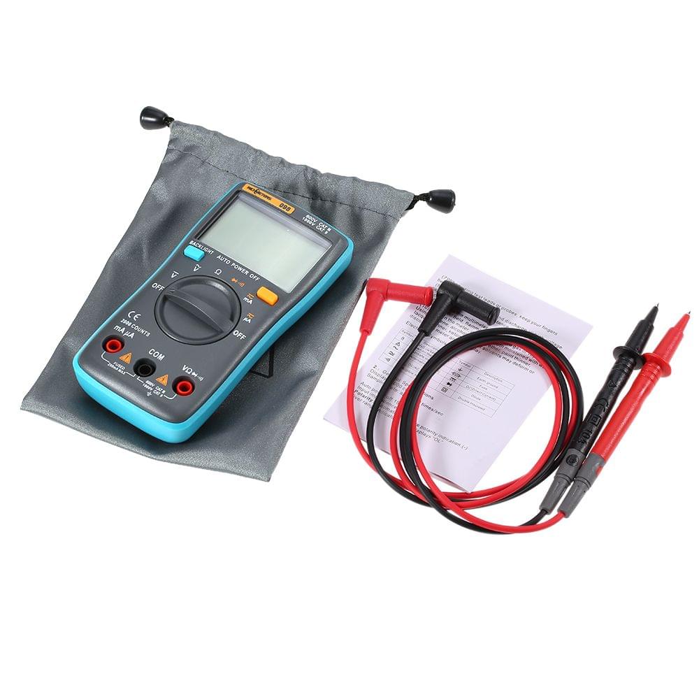 Richmeters RM098 Multifunctional LCD Digital Multimeter DMM