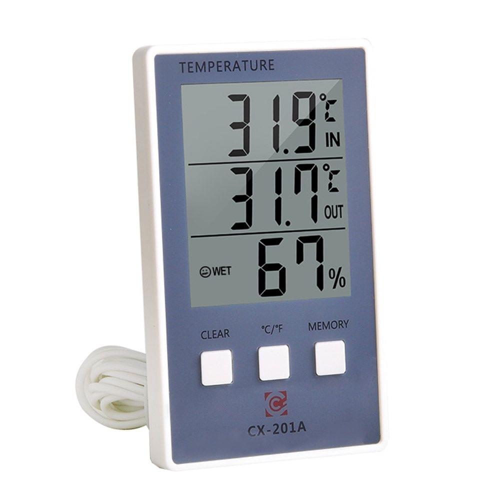 Meterk LCD Digital Indoor/Outdoor Thermometer Hygrometer
