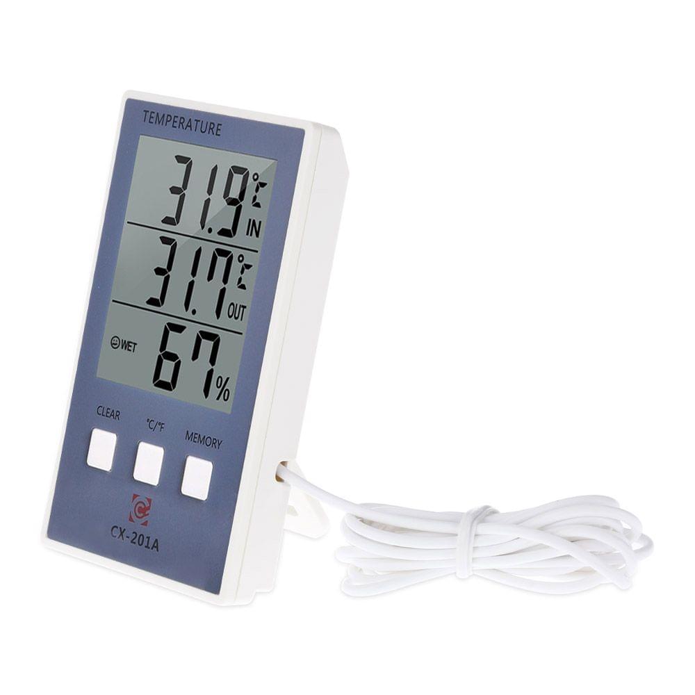 Meterk LCD Digital Indoor/Outdoor Thermometer Hygrometer