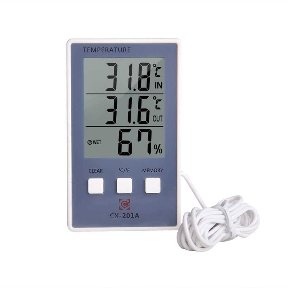 Meterk LCD Digital Indoor/Outdoor Thermometer Hygrometer