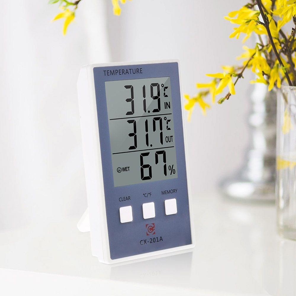 Meterk LCD Digital Indoor/Outdoor Thermometer Hygrometer