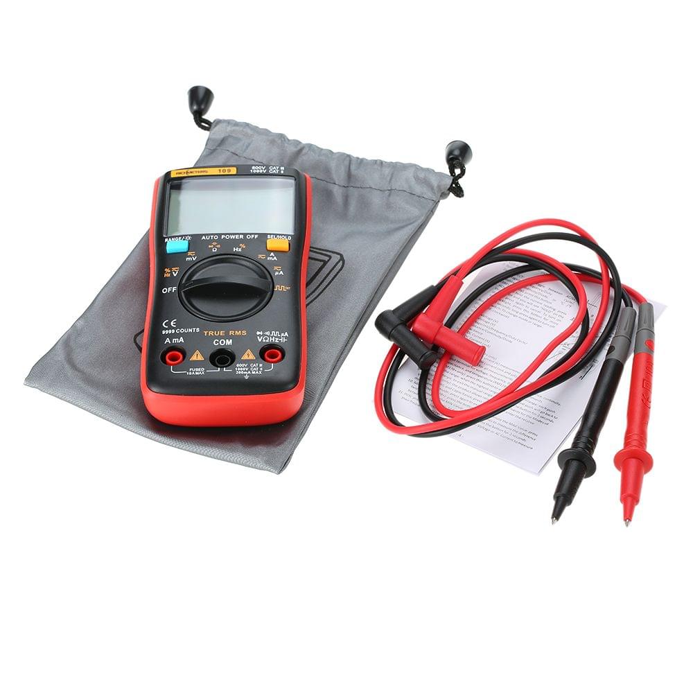 RM109 Palm-size True-RMS Digital Multimeter 9999 counts