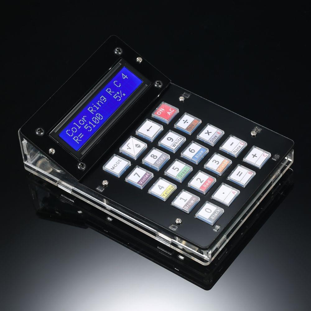 DIY Calculator Counter Kit with Acrylic Case LCD Display