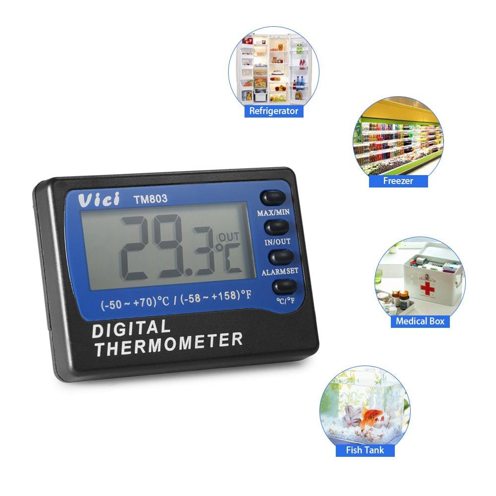 Vici Mini LCD Digital Thermometer Temperature Meter Celsius