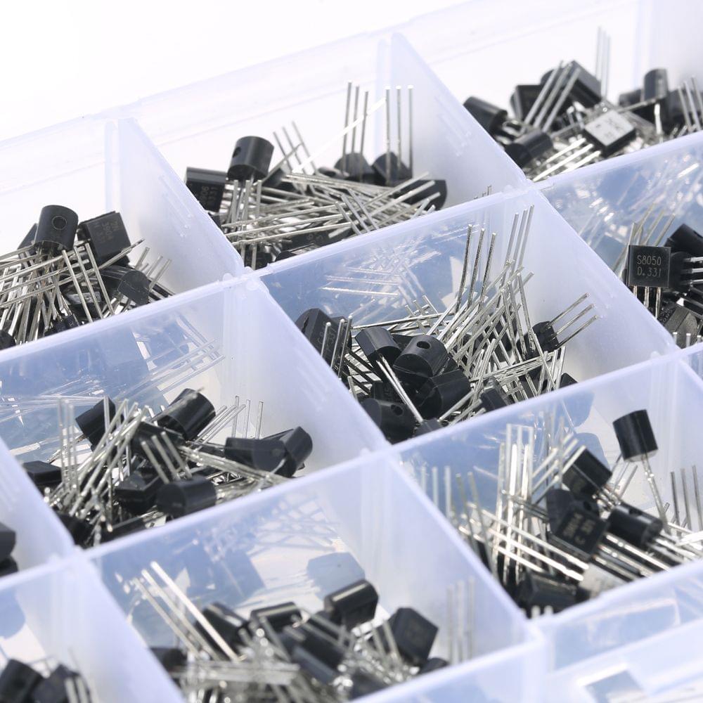 600pcs 15Values*40pcs TO-92 Transistors Pack Transistor