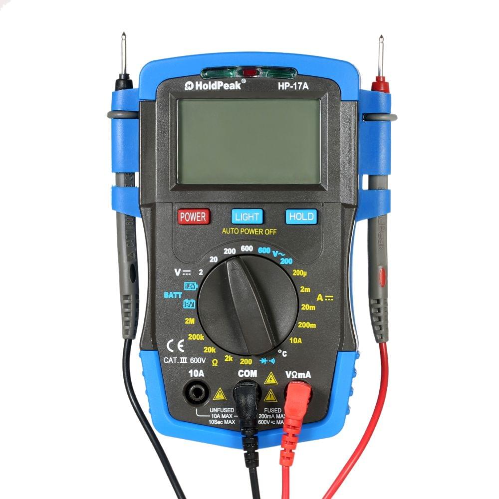 HoldPeak Backlight LCD Display Digital Multimeter DC/AC
