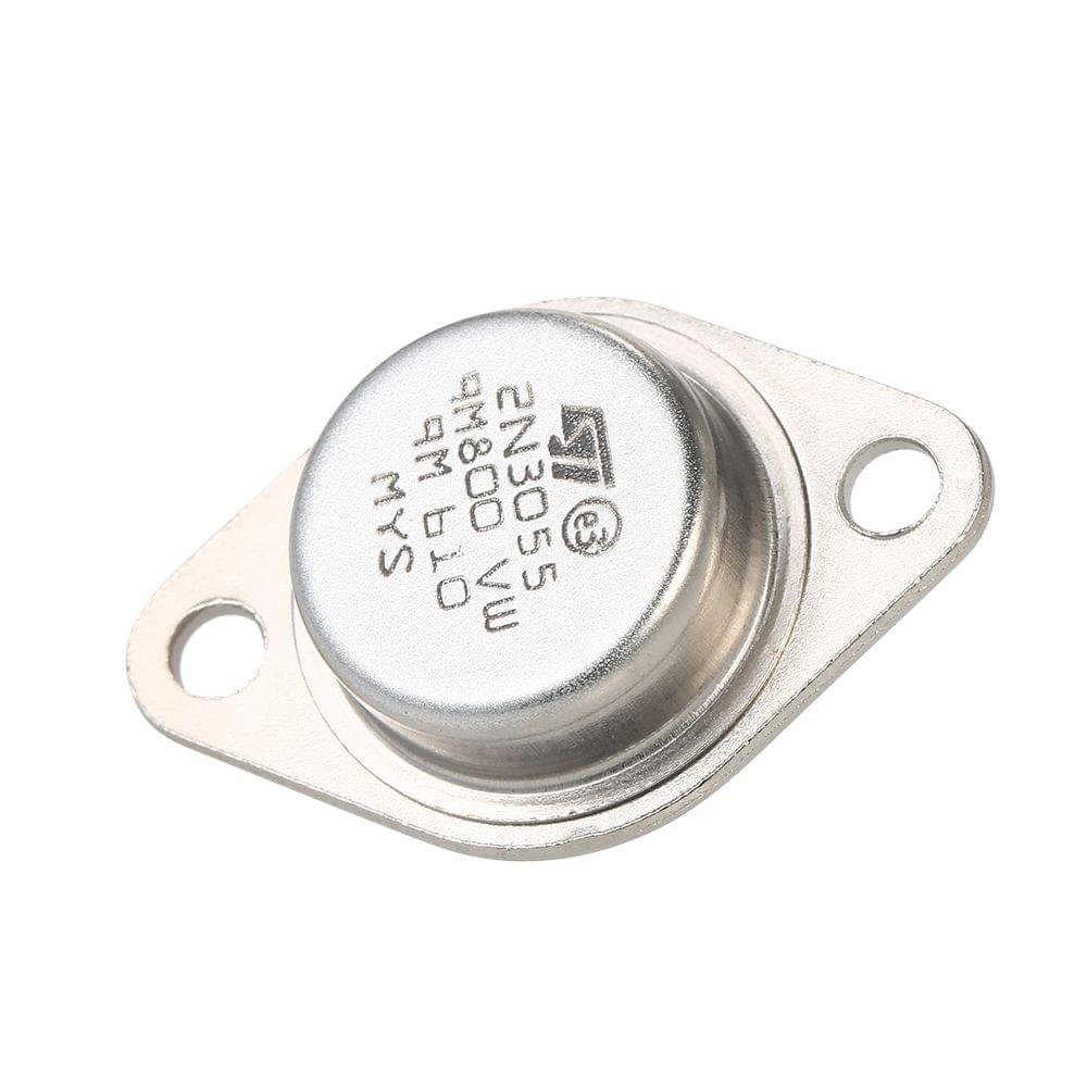 5pcs High Quality 2N3055 Power Transistors NPN TO-3 Metal
