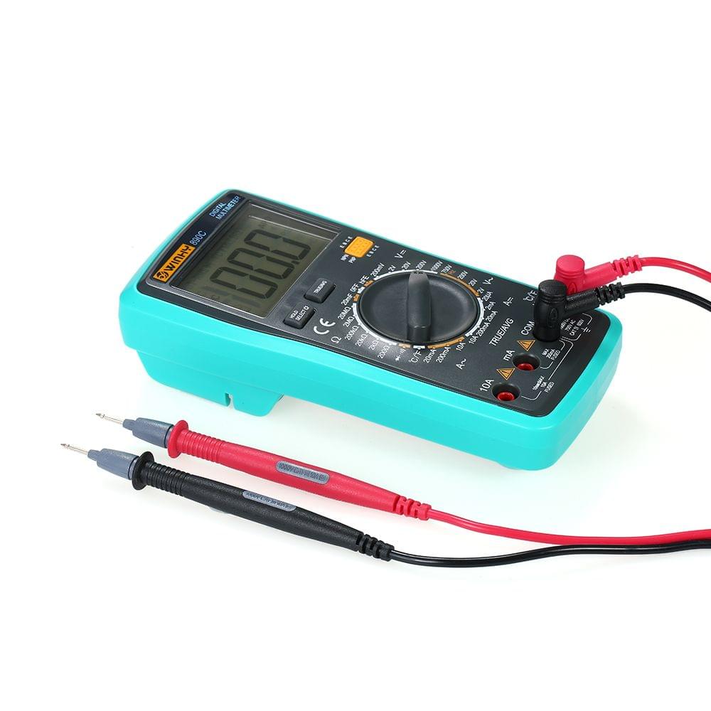 Multi-functional Handheld LCD Digital True RMS Multimeter