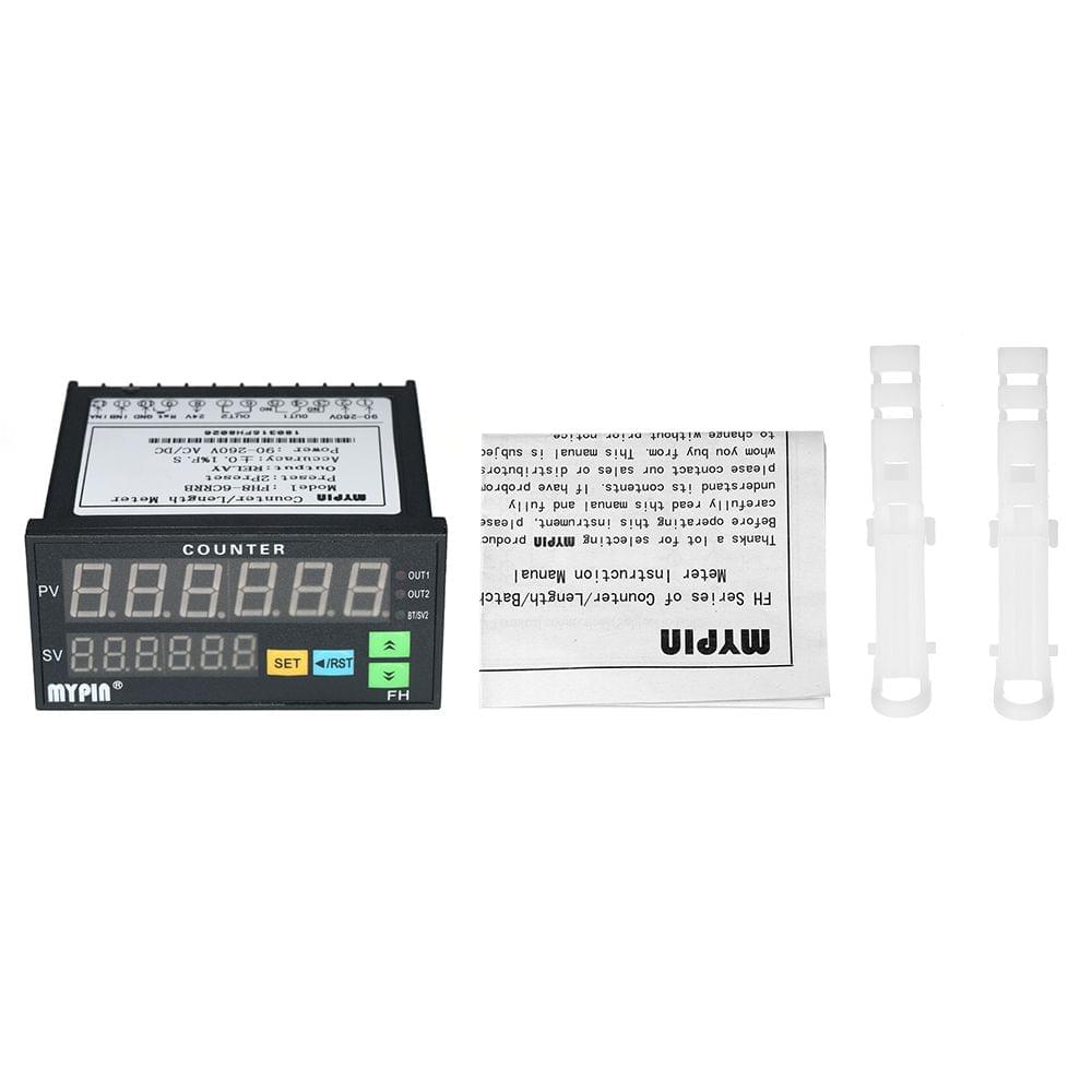 Multi-functional Dual LED Display Digital Counter 90~265V