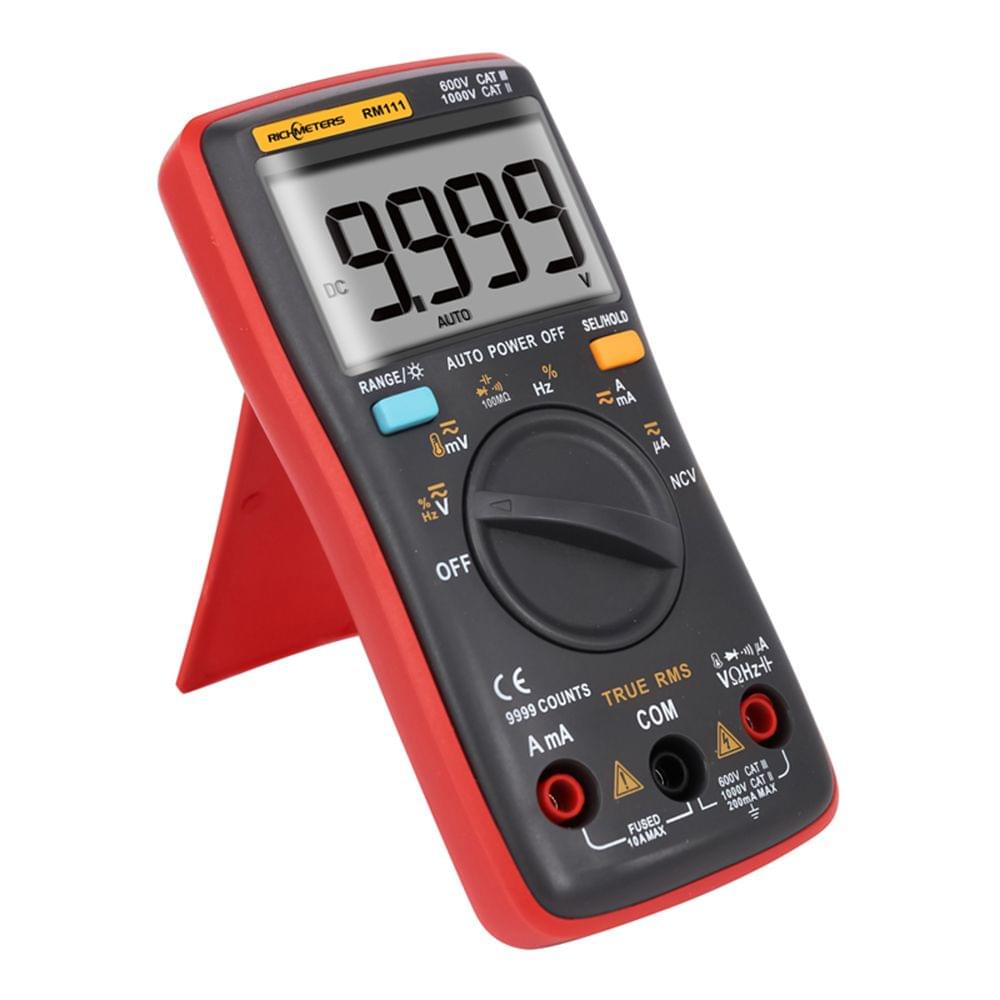 Richmeters RM111 NCV True-RMS Digital Multimeter Auto Range