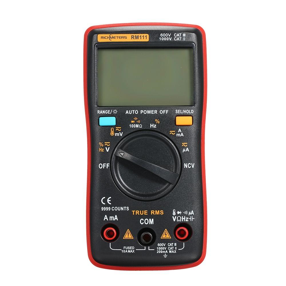 Richmeters RM111 NCV True-RMS Digital Multimeter Auto Range