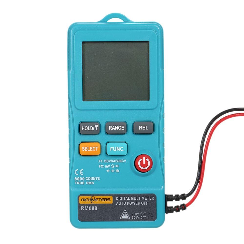 RICHMETERS RM088 Mini Digital Multimeter 8000 Counts Line
