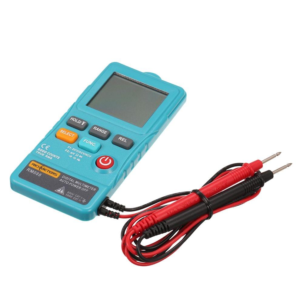 RICHMETERS RM088 Mini Digital Multimeter 8000 Counts Line