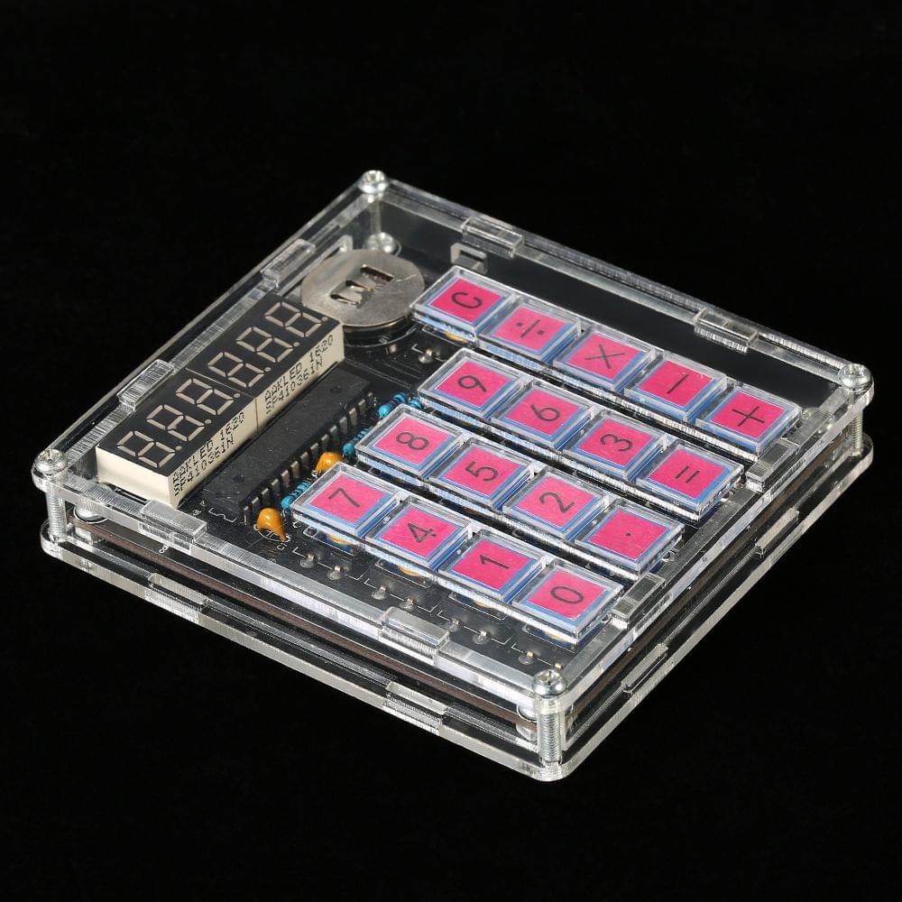 DIY MCU Calculator Kit Digital Tube Calculator with