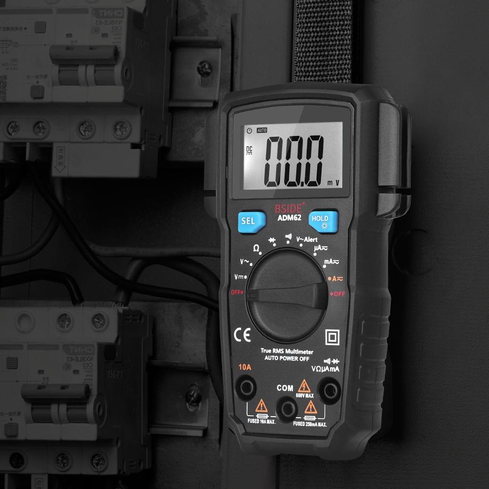 BSIDE Digital Multimeter 1999 Counts Full Protection Mini