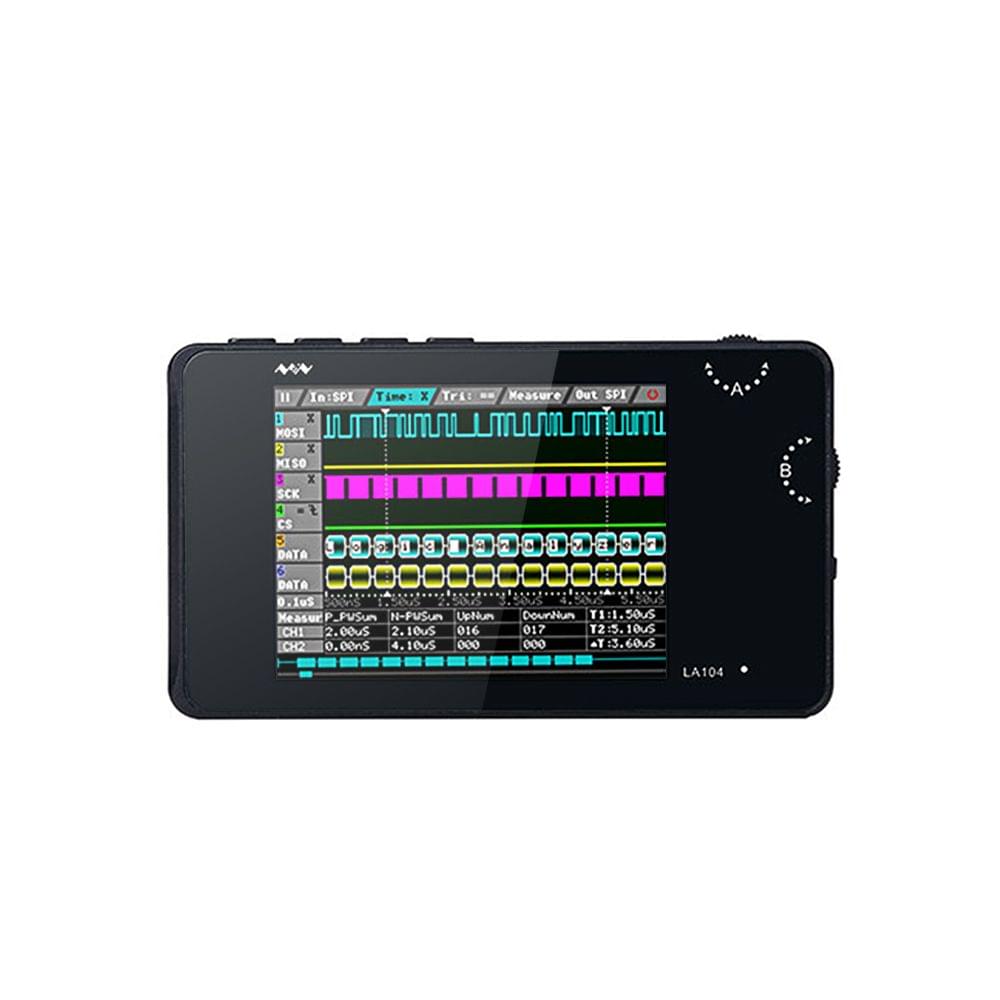 Mini DSO LA104 Digital Logic Analyzer Portable 2.8" Screen 4