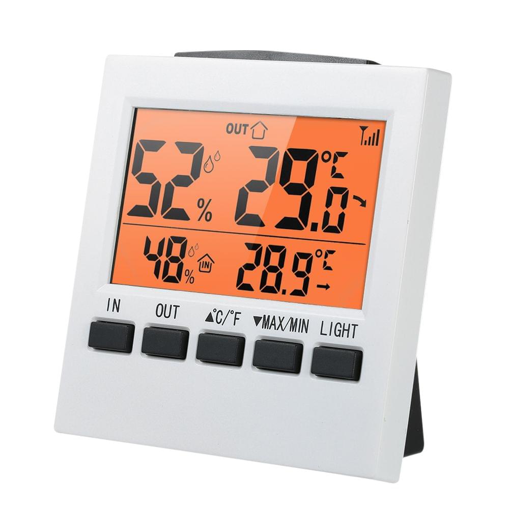LCD Digital Wireless Indoor/Outdoor Thermometer Hygrometer