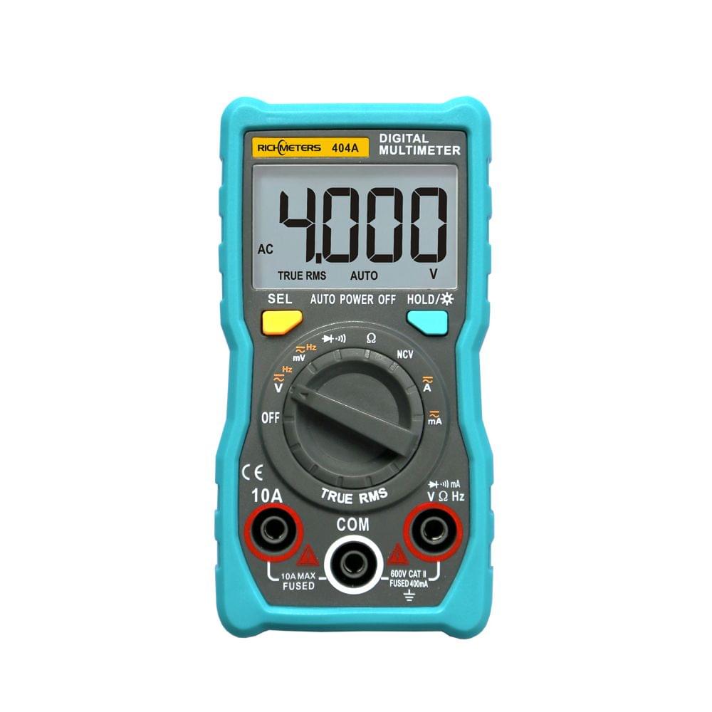 RICHMETERS 404A Digital Multimeter Auto-Ranging Ammeter