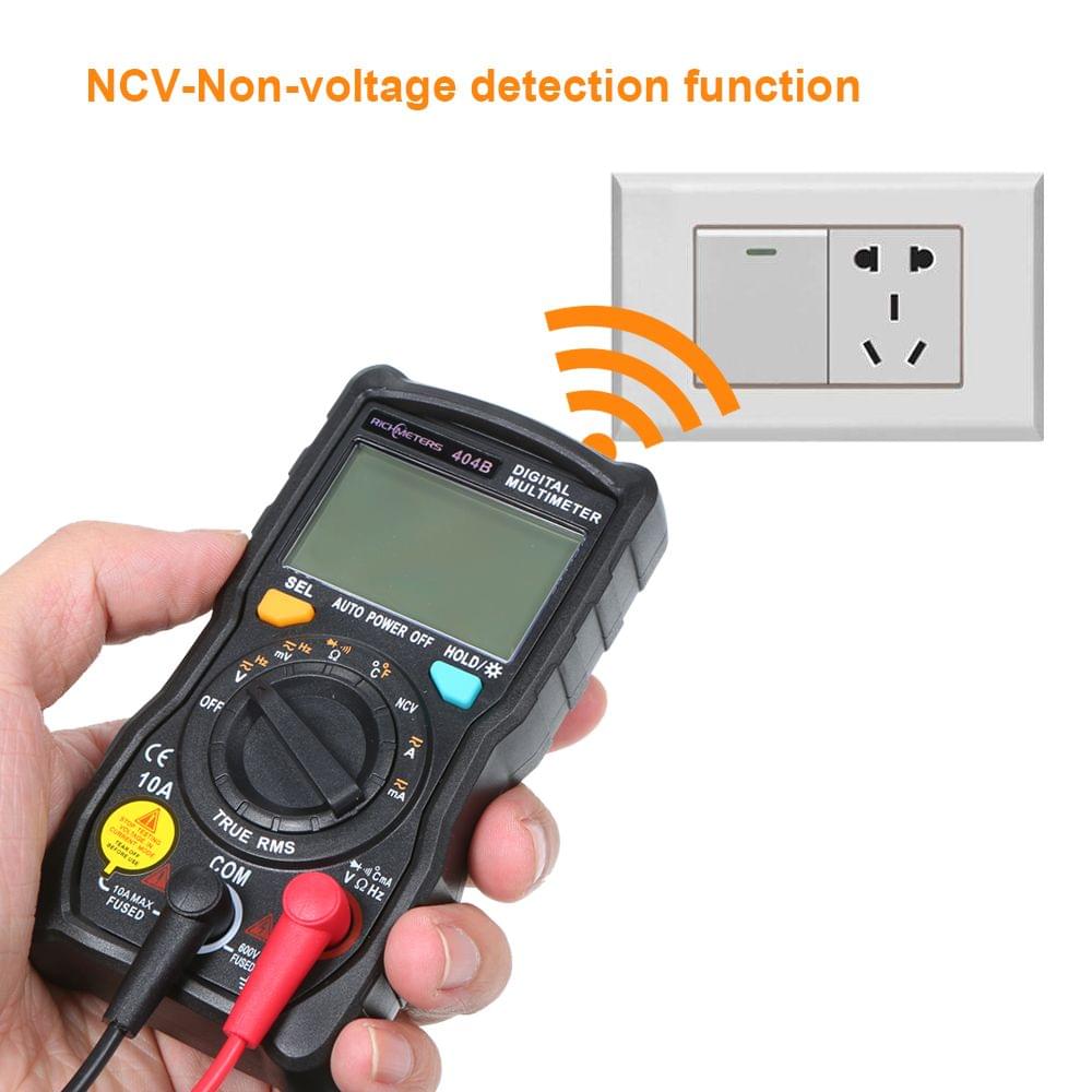 Handheld Digital Multimeter RM404B Multifunction Mini Multi