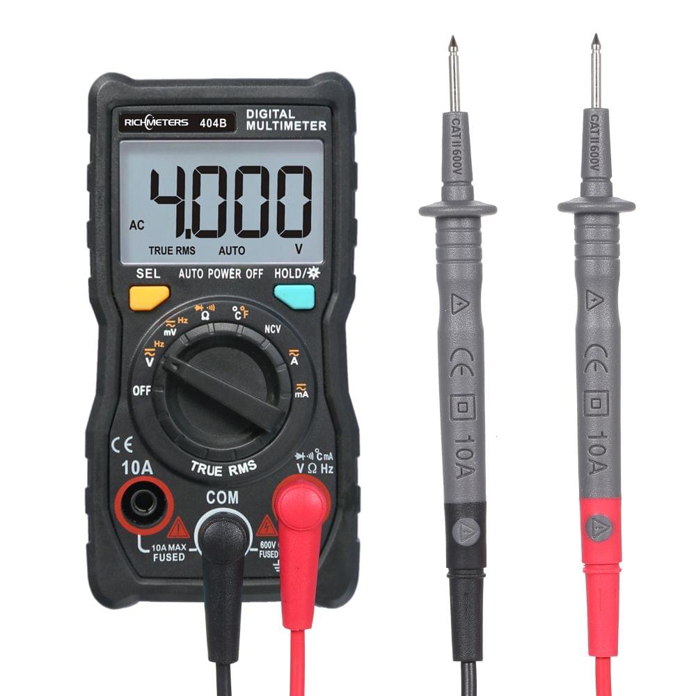 Handheld Digital Multimeter RM404B Multifunction Mini Multi