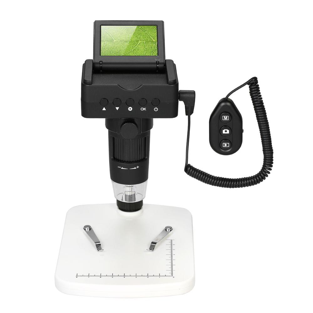 10X-220X Digital Microscope 2.4" LCD 1080P Full HDMI - EU Plug
