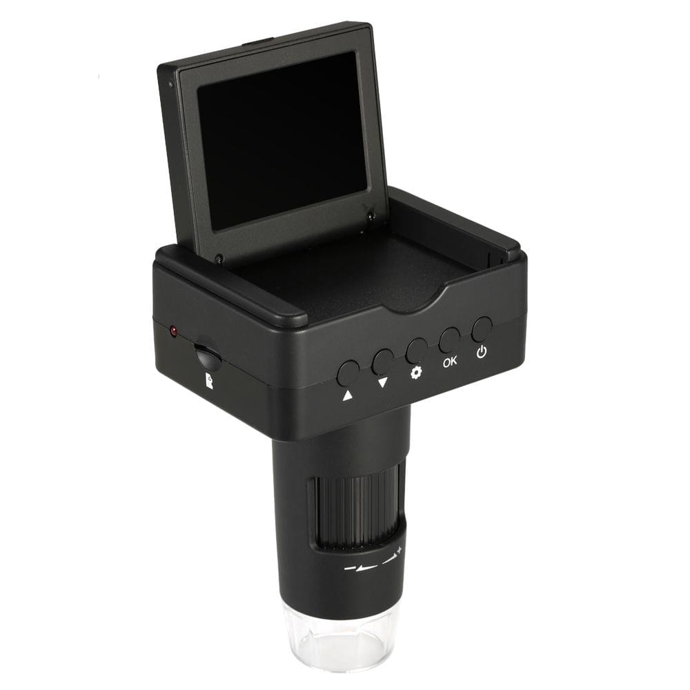 10X-220X Digital Microscope 2.4" LCD 1080P Full HDMI - EU Plug
