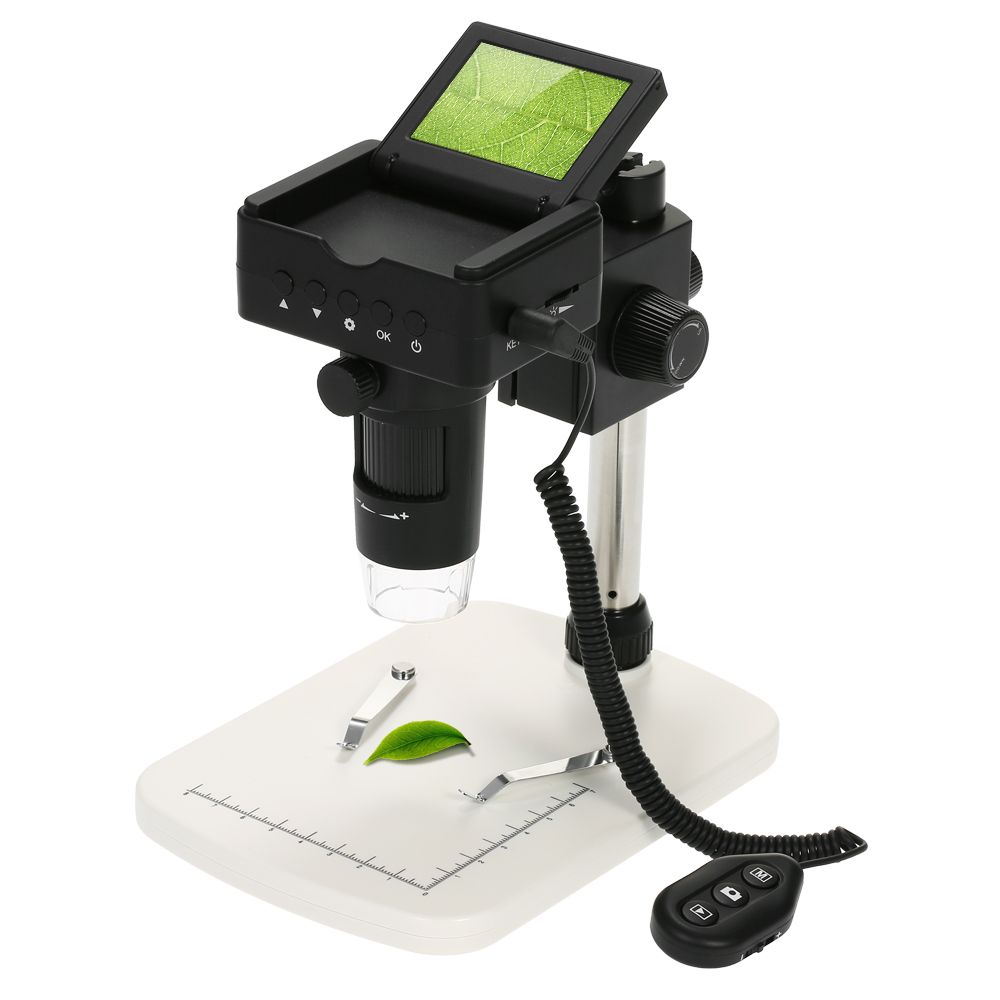 10X-220X Digital Microscope 2.4" LCD 1080P Full HDMI - EU Plug