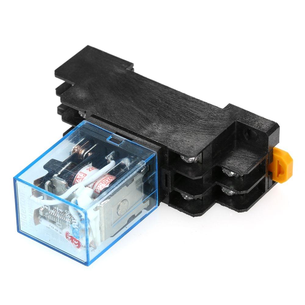 10pcs AC220V Coil Power Relay Set LY2NJ 8-Pin 10A Relay - 10pcs