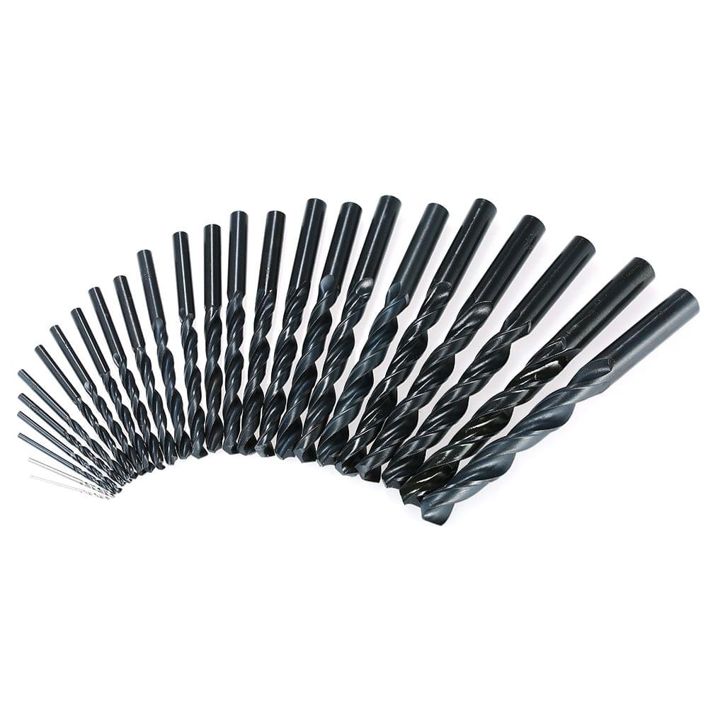 25pcs HSS Twist Drill Bits Set Multi-purpose High Speed