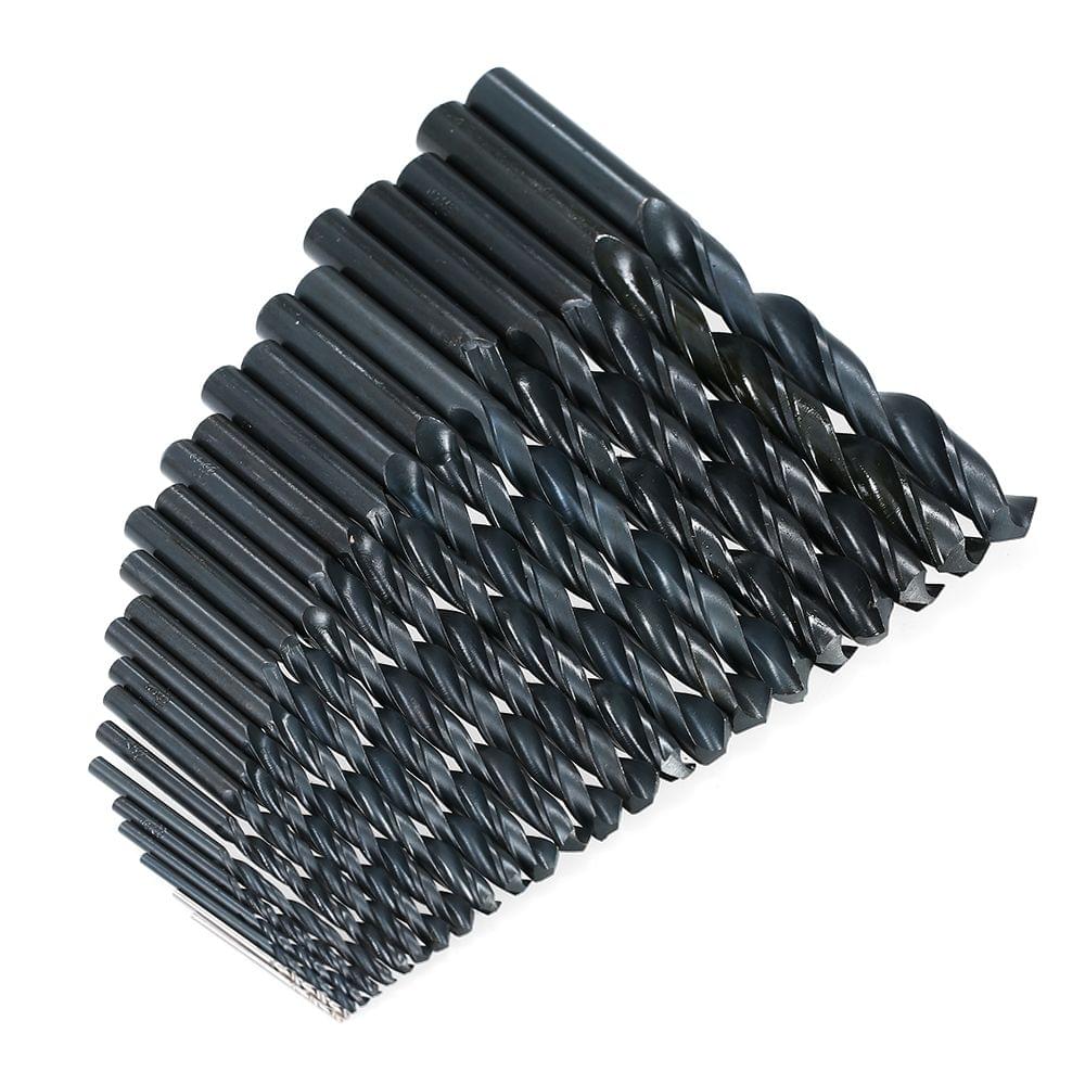 25pcs HSS Twist Drill Bits Set Multi-purpose High Speed