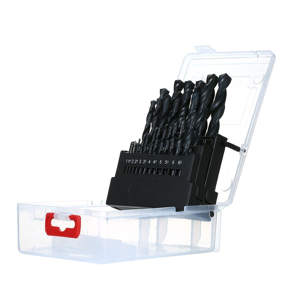 25pcs HSS Twist Drill Bits Set Multi-purpose High Speed