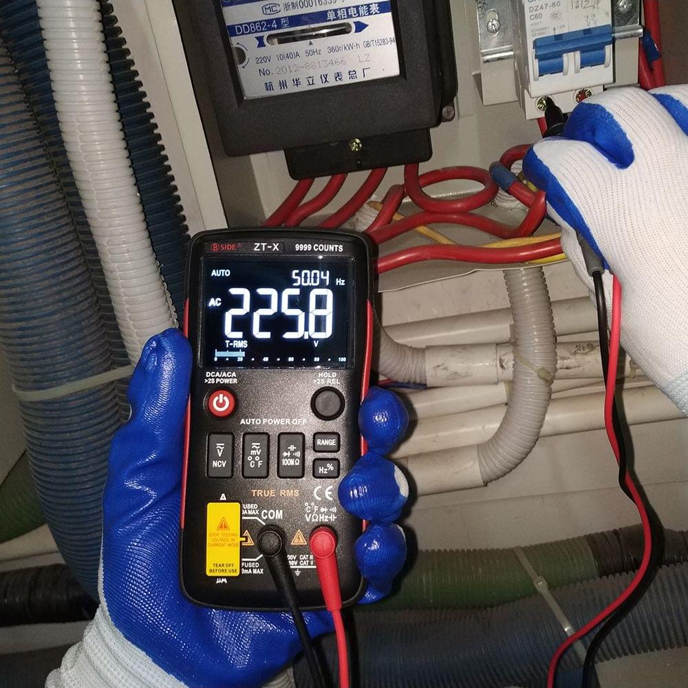 BSIDE Digital Multimeter True-RMS Touch-tone Handheld Multi