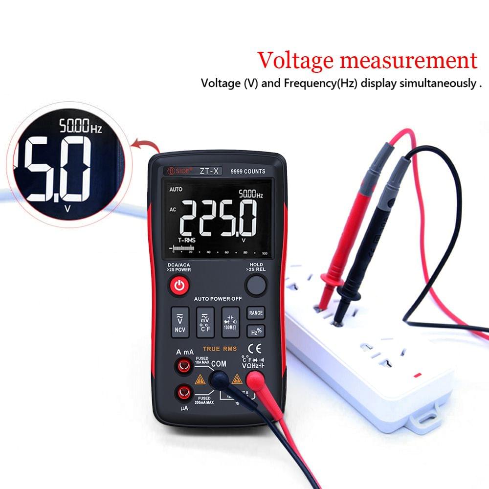 BSIDE Digital Multimeter True-RMS Touch-tone Handheld Multi